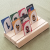 3 slot playing card holder - front view