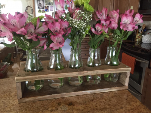 Custom Flower Vase Holder