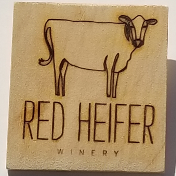 Custom magnet for a Maryland winery