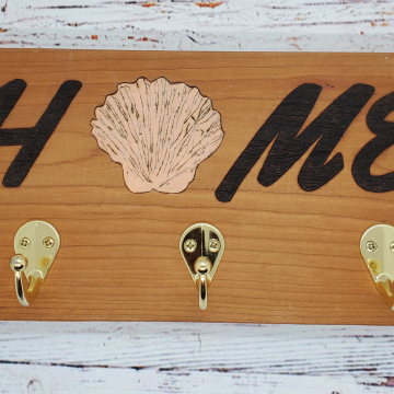 Handmade Home Seashell Key/Leash/Mask/Etc. Holder