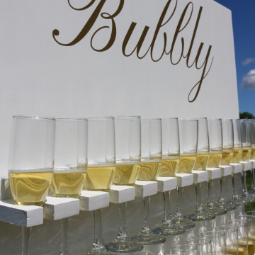 Custom Bubbly Champagne Wall (image 2/4)