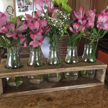 Custom Flower Vase Holder